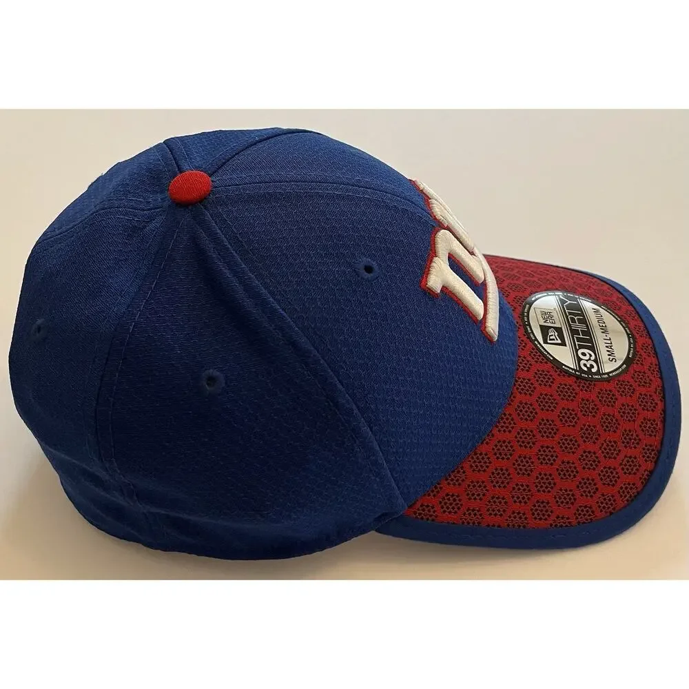 New York Giants NY NEW ERA 2017 Sideline Official 39THIRTY Flex Hat Cap NFL S/M